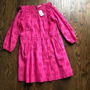 NWT Crewcuts pink dress